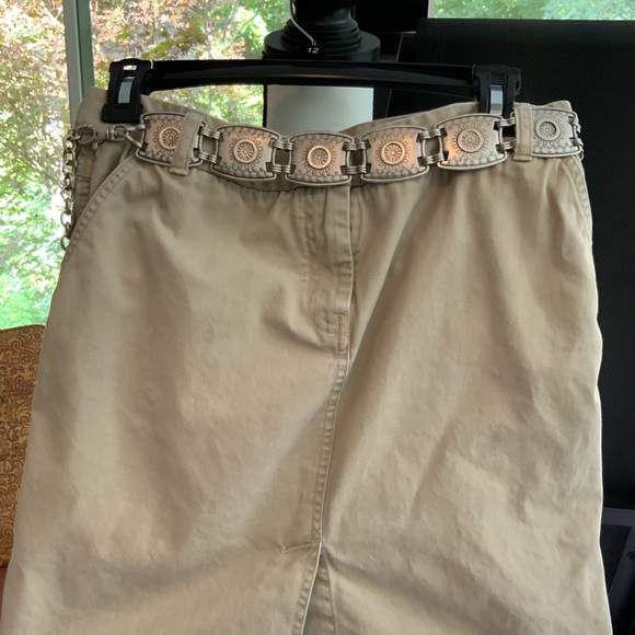 J. Crew Khaki Skirt - Picture 2 of 5